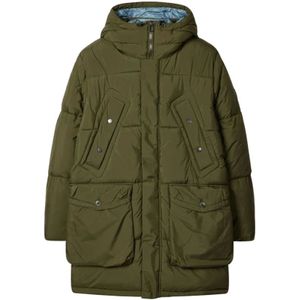 Paul Smith, Heren, Mantels, Groen, Maat: XL Poliester,