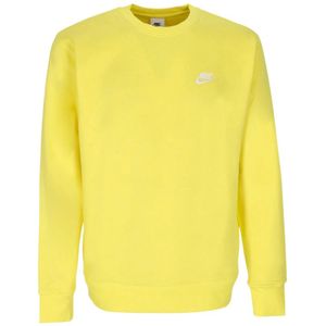 Nike, Heren, Sweatshirts & Hoodies, Geel, Maat: 2XL Katoen,