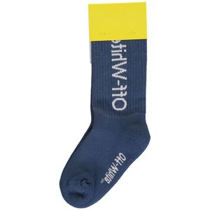 Off White, Heren, Ondergoed, Blauw, Maat: M Katoen,