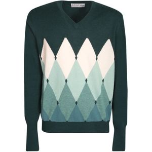 Ballantyne, Heren, Truien, Groen, Maat: S Kasjmier,