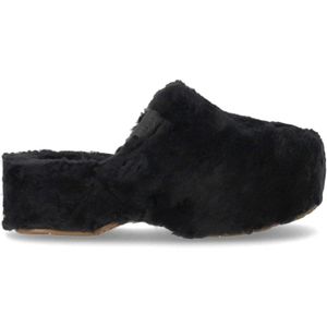 Ugg, Dames, Schoenen, Zwart, Maat: 37 EU Poliester,