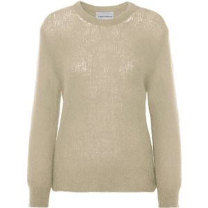 Americandreams, Dames, Truien, Beige, Maat: ONE Size Wol,