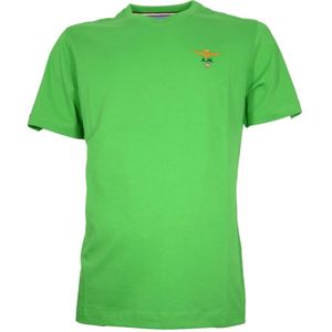Aeronautica Militare, Heren, Tops, Groen, Maat: M Katoen,