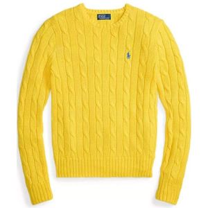 Polo Ralph Lauren, Dames, Truien, Geel, Maat: L