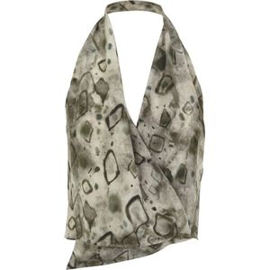 Cortana, Dames, Tops, Grijs, Maat: 2XS Zijde,