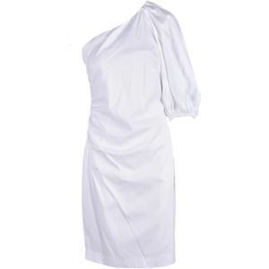 Access Fashion, Dames, Jurken, Wit, Maat: L Katoen,