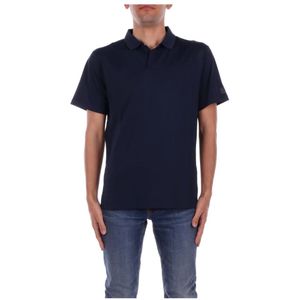 Saint Barth, Heren, Tops, Blauw, Maat: M Katoen,