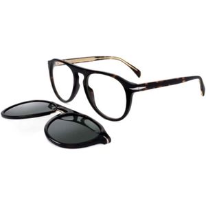 Eyewear by David Beckham, unisex, Accessoires, Bruin, Maat: 52 MM