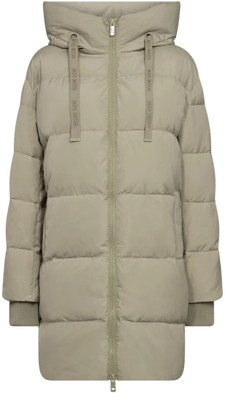 MOS MOSH - Nova Avon Down Jacket - Donsjas - Lange Donsjas - Met Tweewegritssluiting