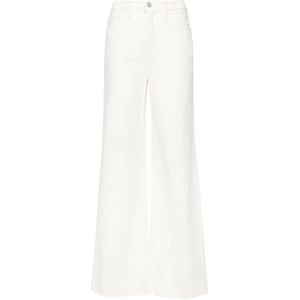 Frame, Dames, Jeans, Wit, Maat: W25 Katoen,