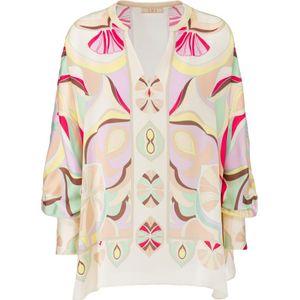 Ivi, Dames, Blouses & Shirts, Veelkleurig, Maat: S