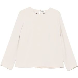 P.a.r.o.s.h., Dames, Blouses & Shirts, Wit, Maat: S Zijde,