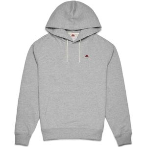 Kappa, Heren, Sweatshirts & Hoodies, Grijs, Maat: S Katoen,