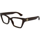 Gucci - Optical Frame - Bruin - Dames - 53 MM
