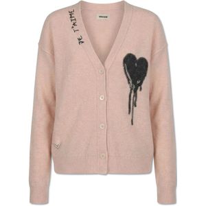 Zadig & Voltaire, Dames, Truien, Roze, Maat: XS Kasjmier,