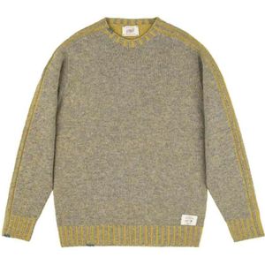 Bob, Heren, Truien, Grijs, Maat: XL Wol,