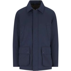 Herno, Heren, Jassen, Blauw, Maat: M