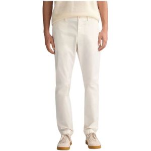 Gant, Heren, Jeans, Wit, Maat: W40 Katoen,
