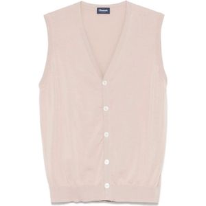 Drumohr, Heren, Jassen, Beige, Maat: L