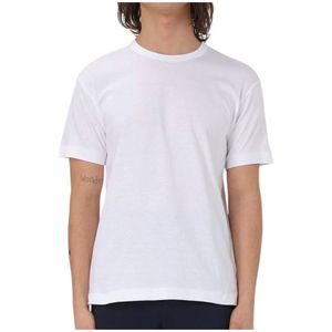 Comme des Garçons Play, Heren, Tops, Wit, Maat: 2XL Katoen,