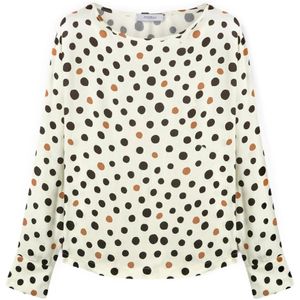 Motivi, Dames, Blouses & Shirts, Veelkleurig, Maat: L Satijn,