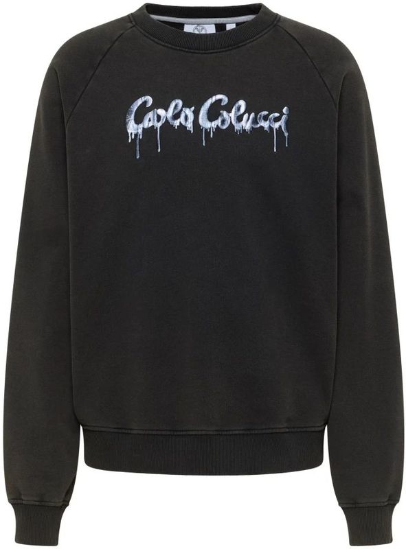 Carlo Colucci - Erspamer - Sweatshirt - Blauw - Zwart - Wit