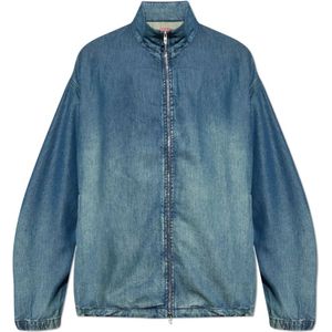 Diesel, Heren, Jassen, Blauw, Maat: L