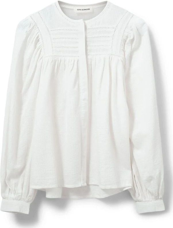 Sofie Schnoor, Dames, Blouses & Shirts, Wit, Maat: XS