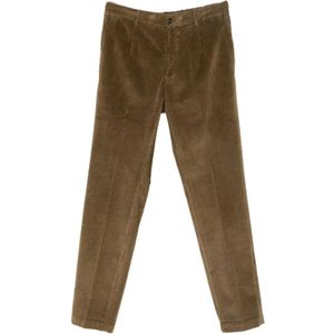 Michael Coal, Heren, Broeken, Bruin, Maat: W38 Katoen,