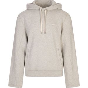 Lanvin, Heren, Sweatshirts & Hoodies, Grijs, Maat: L Katoen,