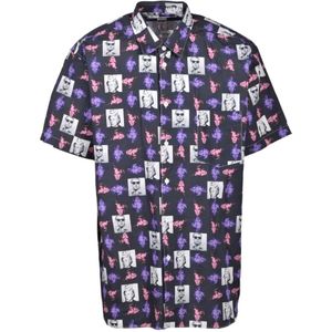 Comme des Garçons, Heren, Overhemden, Veelkleurig, Maat: M Katoen,