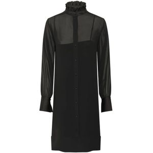 InWear, Dames, Jurken, Zwart, Maat: XS Modal,