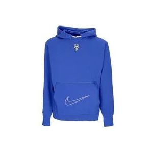 Nike City Edition Courtside Fleece Hoodie , Blue , Heren , Maat: XL