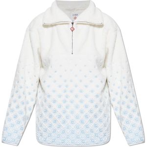 Casablanca, Heren, Sweatshirts & Hoodies, Wit, Maat: M