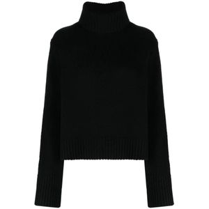 Polo Ralph Lauren, Dames, Truien, Zwart, Maat: XL Wol,