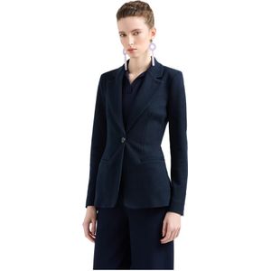 Emporio Armani, Dames, Jassen, Blauw, Maat: M