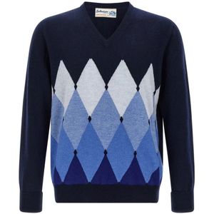 Ballantyne, Heren, Truien, Veelkleurig, Maat: L Kasjmier,