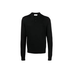 Lanvin Polo Hemden , Black , Heren , Maat: XL