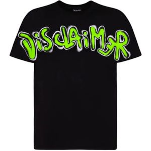 Disclaimer, Heren, Tops, Zwart, Maat: L Jersey,
