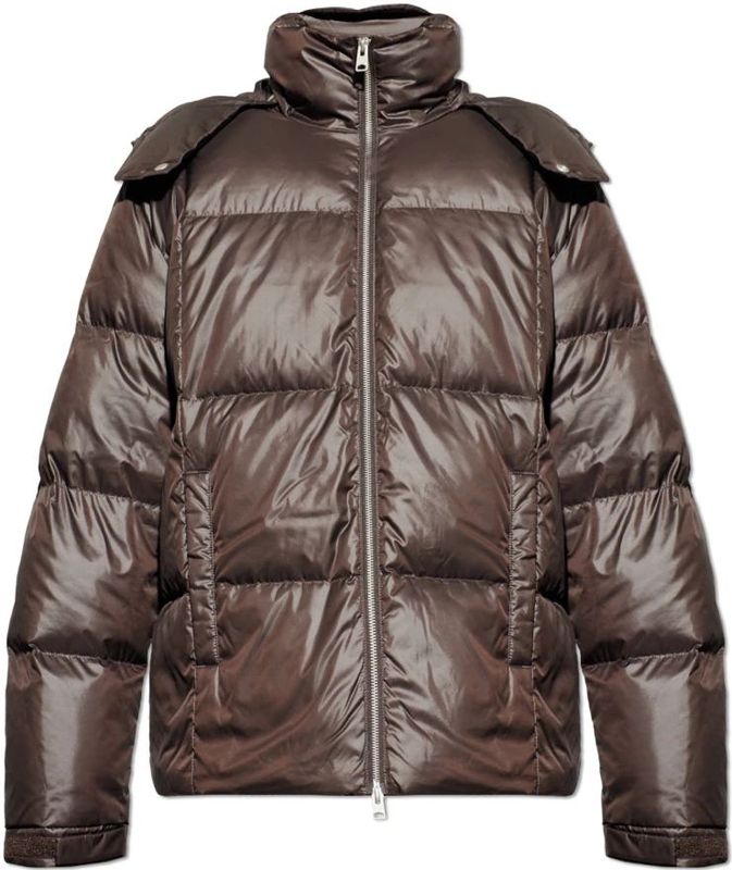 AllSaints, Heren, Jassen, Bruin, Maat: XS Poliester,