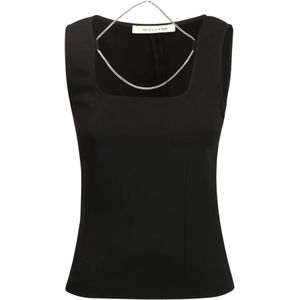 1017 Alyx 9Sm, Dames, Tops, Zwart, Maat: XS Viscose,