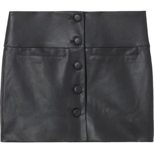 Proenza Schouler, Dames, Rokken, Zwart, Maat: XS Leer,