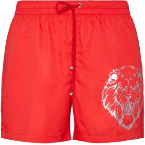 Billionaire, Heren, Badkleding, Rood, Maat: S Poliester,