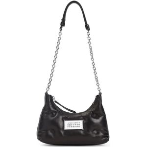 Maison Margiela, Dames, Tassen, Zwart, Maat: ONE Size Leer,