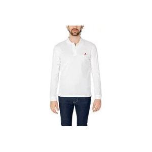 Peuterey Polo Hemden , White , Heren , Maat: S