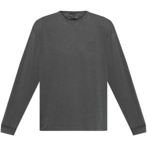 Carhartt WIP - Terrestrial - Lange Mouwen T-shirt - Grijs - Katoen
