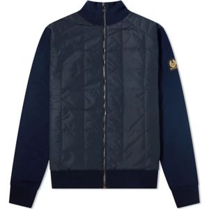 Belstaff, Heren, Jassen, Blauw, Maat: 2XL Wol,