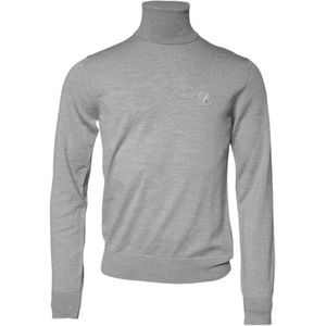 Dolce & Gabbana, Heren, Truien, Grijs, Maat: M Wol,