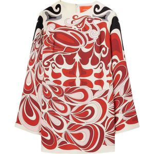 La DoubleJ, Dames, Jurken, Rood, Maat: L Wol,