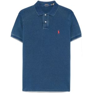 Polo Ralph Lauren, Heren, Tops, Blauw, Maat: L Katoen,